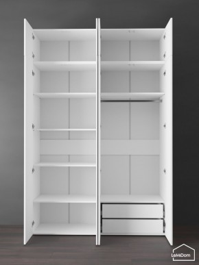 Шкаф с антресолью Linnea MHR-4POA-2 2450х1600х510 (Белый-М 11.1.1) в Карталах - kartaly.ok-mebel.com | фото 5