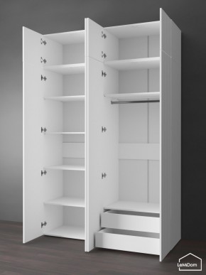 Шкаф с антресолью Linnea MHR-4POA-2 2450х1600х510 (Белый-М 11.1.1) в Карталах - kartaly.ok-mebel.com | фото 6