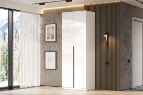 Шкаф ШК-5 + 2 полки (800) Белый текстурный в Карталах - kartaly.ok-mebel.com | фото 2