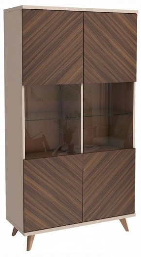 Шкаф-витрина Хармони 468.06 в Карталах - kartaly.ok-mebel.com | фото