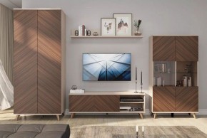 Шкаф-витрина Хармони 468.06 в Карталах - kartaly.ok-mebel.com | фото 3