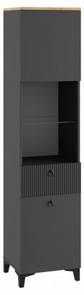 Шкаф-витрина Ника в Карталах - kartaly.ok-mebel.com | фото