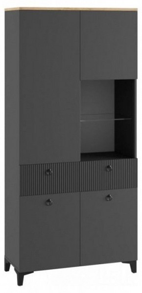 Шкаф-витрина Ника в Карталах - kartaly.ok-mebel.com | фото