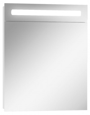 Шкаф-зеркало Аврора 55 левый с подсветкой LED Домино (DV8003HZ) в Карталах - kartaly.ok-mebel.com | фото 1