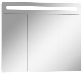 Шкаф-зеркало Аврора 85 с подсветкой LED Домино (DV8010HZ) в Карталах - kartaly.ok-mebel.com | фото 1
