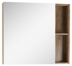Шкаф-зеркало Craft 80 левый/правый Домино (DCr2204HZ) в Карталах - kartaly.ok-mebel.com | фото 1