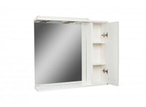 Шкаф-зеркало Cube 65 Эл. ПРАВЫЙ Домино (DC5007HZ) в Карталах - kartaly.ok-mebel.com | фото 3