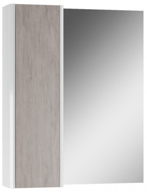 Шкаф-зеркало Uno 60 Дуб серый левый/правый Домино (DU1503HZ) в Карталах - kartaly.ok-mebel.com | фото 2