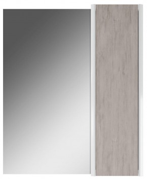 Шкаф-зеркало Uno 60 Дуб серый левый/правый Домино (DU1503HZ) в Карталах - kartaly.ok-mebel.com | фото 5