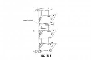 ШО-53 В тумба для обуви в Карталах - kartaly.ok-mebel.com | фото 3