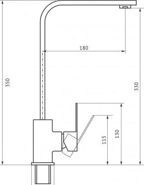 Смеситель MS-012 в Карталах - kartaly.ok-mebel.com | фото 2