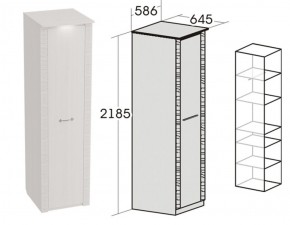 Спальный гарнитур Элана (модульная) Бодега белая в Карталах - kartaly.ok-mebel.com | фото 9