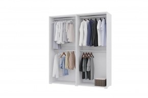 Спальный гарнитур NOVA (модульный) белый/бетон в Карталах - kartaly.ok-mebel.com | фото 6