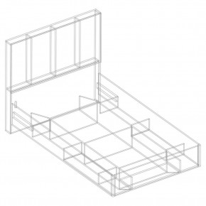 Спальный гарнитур "Сандра" (модульный) в Карталах - kartaly.ok-mebel.com | фото 4