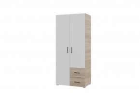Спальный гарнитур VICTOR (модульный) Сонома-Белый в Карталах - kartaly.ok-mebel.com | фото 8