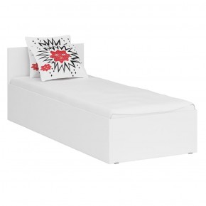 Стандарт Кровать 0800, цвет белый, ШхГхВ 83,5х203,5х70 см., сп.м. 800х2000 мм., без матраса, основание есть в Карталах - kartaly.ok-mebel.com | фото 3