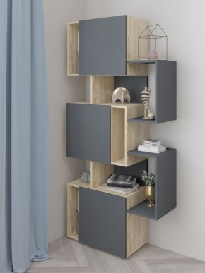 Стеллаж Дублин в Карталах - kartaly.ok-mebel.com | фото 2