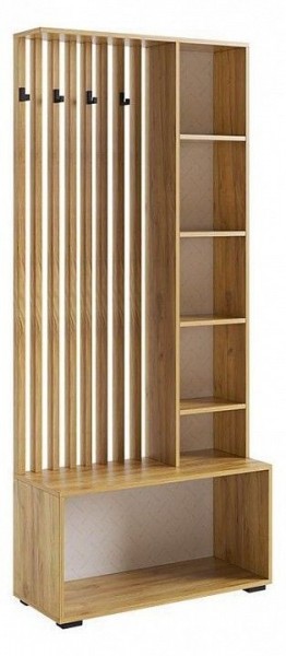 Стенка для прихожей Бери в Карталах - kartaly.ok-mebel.com | фото 3