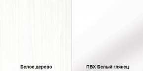 Стенка Румба арт. 03.272 (Белое дерево/Белый глянец) Шкаф комбинированный в Карталах - kartaly.ok-mebel.com | фото 3