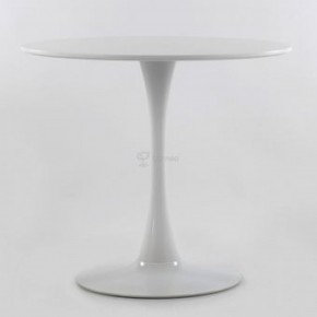 Стол Barneo T-3 Tulip style (RAL9003 белый, D80) в Карталах - kartaly.ok-mebel.com | фото 2