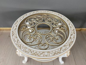 Стол журнальный круглый Жасмин в Карталах - kartaly.ok-mebel.com | фото 5