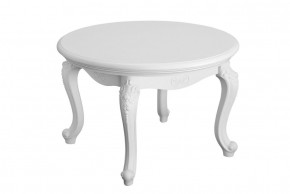 Стол журнальный круглый Мишель (белый матовый) в Карталах - kartaly.ok-mebel.com | фото 2