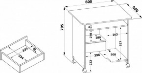Стол компьютерный КСТ-10.1 в Карталах - kartaly.ok-mebel.com | фото 4