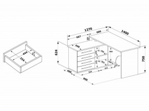 Стол компьютерный КСТ-109Л в Карталах - kartaly.ok-mebel.com | фото 4