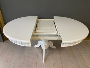 Стол круглый раскладной Верона с молдингом (шпон) в Карталах - kartaly.ok-mebel.com | фото 13