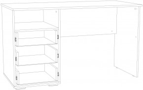 Стол письменный НМ 041.40 "Банни" (Бисквит) в Карталах - kartaly.ok-mebel.com | фото 5