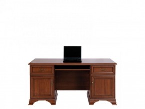 Стол письменный S320-BIU 2D2S (МС Кентаки) каштан в Карталах - kartaly.ok-mebel.com | фото