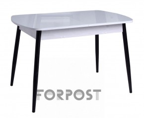Стол раздвижной со стеклянной столешницей (BLACK, WHITE) в Карталах - kartaly.ok-mebel.com | фото 3