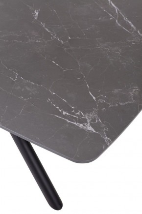 Стол RIVOLI 140 MATT BLACK MARBLE SOLID CERAMIC / BLACK, ®DISAUR в Карталах - kartaly.ok-mebel.com | фото 10