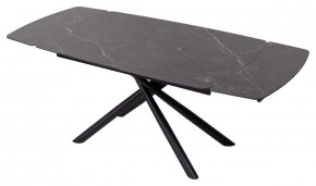 Стол RIVOLI 140 MATT BLACK MARBLE SOLID CERAMIC / BLACK, ®DISAUR в Карталах - kartaly.ok-mebel.com | фото 3