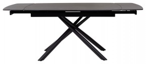 Стол RIVOLI 140 MATT BLACK MARBLE SOLID CERAMIC / BLACK, ®DISAUR в Карталах - kartaly.ok-mebel.com | фото 2
