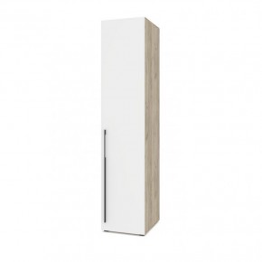 СТОУН С13 Шкаф-пенал (дуб серый/белый) в Карталах - kartaly.ok-mebel.com | фото