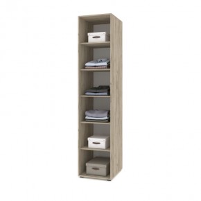 СТОУН С13 Шкаф-пенал (венге/дуб млечный) в Карталах - kartaly.ok-mebel.com | фото 3
