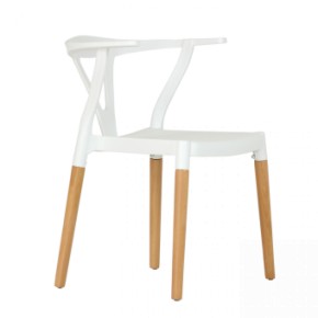 Стул Barneo N-218 Wishbone интерьерный кухонный белый в Карталах - kartaly.ok-mebel.com | фото