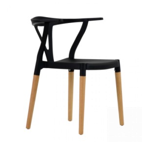 Стул Barneo N-218 Wishbone интерьерный кухонный черный в Карталах - kartaly.ok-mebel.com | фото