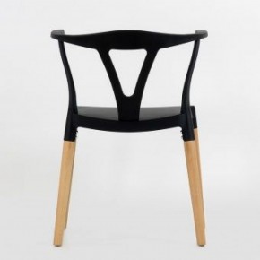 Стул Barneo N-218 Wishbone интерьерный кухонный черный в Карталах - kartaly.ok-mebel.com | фото 2