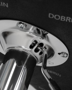 Стул барный DOBRIN BARNY, серый велюр (MJ9-75) в Карталах - kartaly.ok-mebel.com | фото 10