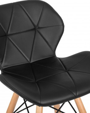 Стул барный DOBRIN BUTTERFLY BAR, ножки светлый бук, цвет чёрный в Карталах - kartaly.ok-mebel.com | фото 8