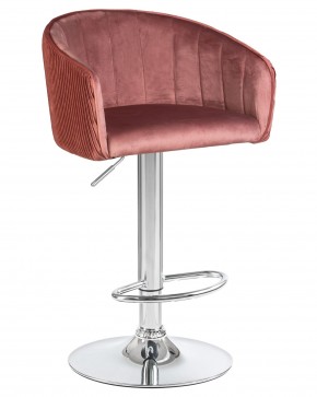 Стул барный DOBRIN DARCY, бронзово-розовый велюр (1922-17) в Карталах - kartaly.ok-mebel.com | фото