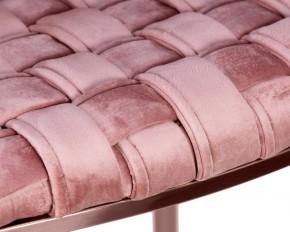 Стул барный DOBRIN EMMA ROSE GOLD, розовый велюр (VF-10) в Карталах - kartaly.ok-mebel.com | фото 9