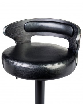 Стул барный DOBRIN FRED BLACK, чёрное дерево, чёрный в Карталах - kartaly.ok-mebel.com | фото 6