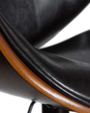 Стул барный DOBRIN JACK BLACK, цвет черный глянец PU ABD 002 в Карталах - kartaly.ok-mebel.com | фото 9