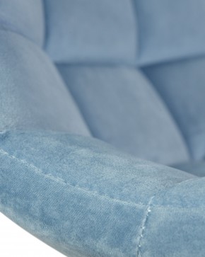 Стул барный DOBRIN TAILOR WHITE, пудрово-голубой велюр (MJ9-74) в Карталах - kartaly.ok-mebel.com | фото 8