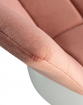 Стул барный DOBRIN TAILOR WHITE, пудрово-розовый велюр (MJ9-32) в Карталах - kartaly.ok-mebel.com | фото 7