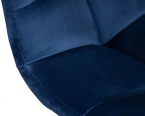 Стул барный DOBRIN TAILOR WHITE, синий велюр (MJ9-117) в Карталах - kartaly.ok-mebel.com | фото 9