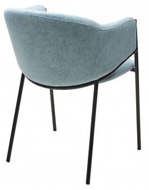 Стул ДИЛЛ, цвет RAIN 7 бриз, велюр / черный каркас М-City в Карталах - kartaly.ok-mebel.com | фото 8